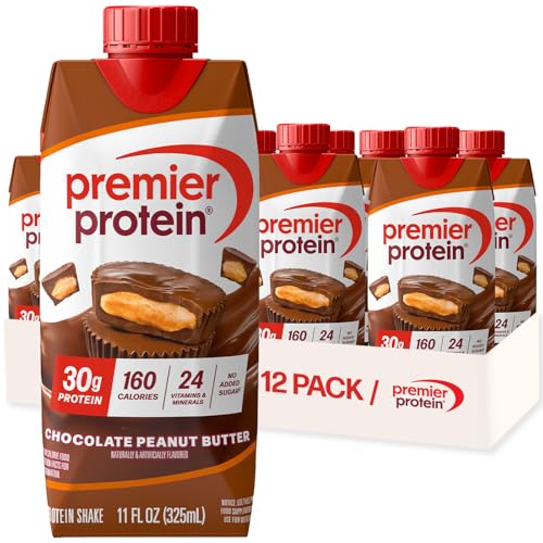 Image 1 of Default Title for the product Premier Protein 30g High Protein Shake, Chocolate Peanut Butter, 12 Pack