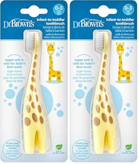 Thumbnail for Image 10 of Multi / 1 Count (Pack of 2) for the product Dr. Brown's Infant-to-Toddler Toothbrush and Toothpaste Set