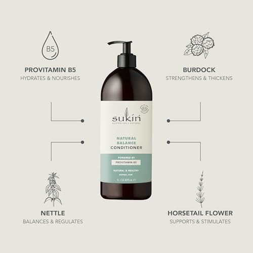 Image 5 of Sukin Haircare Natural Balance Conditioner, 33.82 Ounce