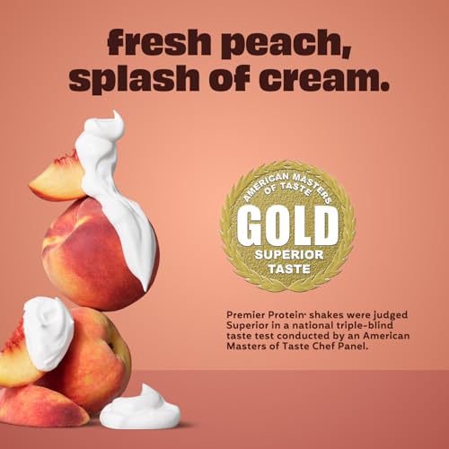 Image 3 of Premier Protein 30g High Protein Shake, Peaches & Cream, 12 Pack