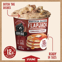 Thumbnail for Image 5 of KODIAK CAKES Pancake On the Go, Cinnamon and Maple, 2.26 Ounce (Pack of 12)