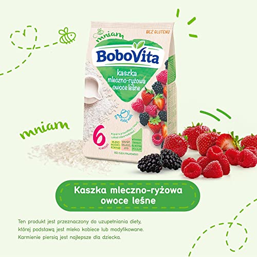Image 3 of BoboVita Milk & Cereal with Forest Fruits 230g
