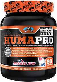 Thumbnail for Image 4 of ALR Industries Humapro Vegan EAA Formula Rocket Pop 90 Servings