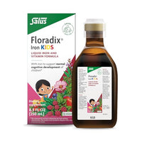 Thumbnail for Image 1 of Default Title for the product Floradix Iron Kids Liquid Iron & Vitamin Raspberry-Vanilla 8.5 fl oz