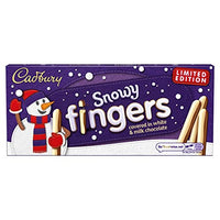 Thumbnail for Image 3 of Cadbury Milk & White Chocolate Snowy Fingers 115g