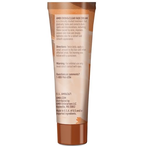 Image 7 of Ambi Even & Clear Fade Cream, 1 Fl Oz
