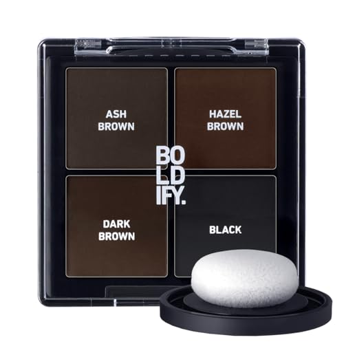 Image 3 of Dark Browns + Black for the product BOLDIFY Hairline Powder Sample Kit