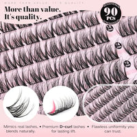 Thumbnail for Image 20 of Goddvenus Lash Clusters Kit