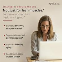 Thumbnail for Image 6 of QUALIA LIFE SCIENCES Qualia Creatine | Advanced Creatine Complex | 2 Sources + Magnesium | Optimized Absorption | Muscle Performance, Brain Function, & Healthy Aging (30 Servings)