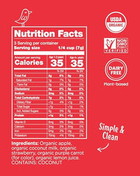 Thumbnail for Image 2 of Amara Organic Fruit Bites Sweet Strawberry - No Added Sugar, Dairy-Free, Nut-Free Healthy Fruit Snacks, Made with Organic Whole Foods, Allergy-Friendly Healthy Fruit Snacks for Kids - 21g 6PK