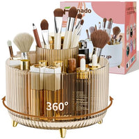 Thumbnail for Image 13 of Clear Amber for the product fanado 360? Rotate Makeup Brush Holder Organizer