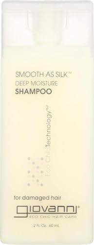 Image 1 of Default Title for the product GIOVANNI Eco Chic Smooth as Silk Deep Moisture Shampoo, Detangles, 2 Fl Oz