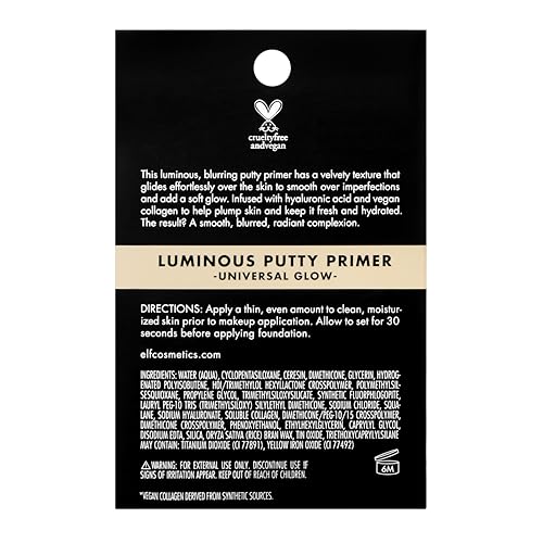 Image 4 of e.l.f. Luminous Putty Primer 0.74 Oz Pack of 2