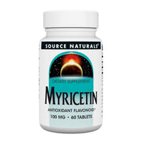 Thumbnail for Source Naturals Myricetin 100 MG 60 Tabs