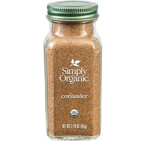 Thumbnail for Image 1 of Default Title for the product Simply Organic Ground Coriander Seed, 2.29-Ounce