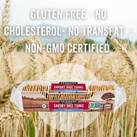 Thumbnail for Image 6 of Sesmark Rice Thins Original, Gluten-Free, Non-GMO, 3.2 oz, 3 Pack