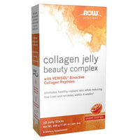 Thumbnail for Now Foods Collagen Jelly Beauty Complex Sweet Orange 7.05 Oz / (10 Jelly Sticks)