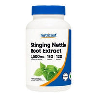 Thumbnail for Nutricost Stinging Nettle Extract Capsules 7,500 Mg 120 Count