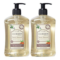 Thumbnail for Image 1 of Default Title for the product A LA MAISON Sweet Almond French Liquid Hand Soap 16.9 oz 2 Pack