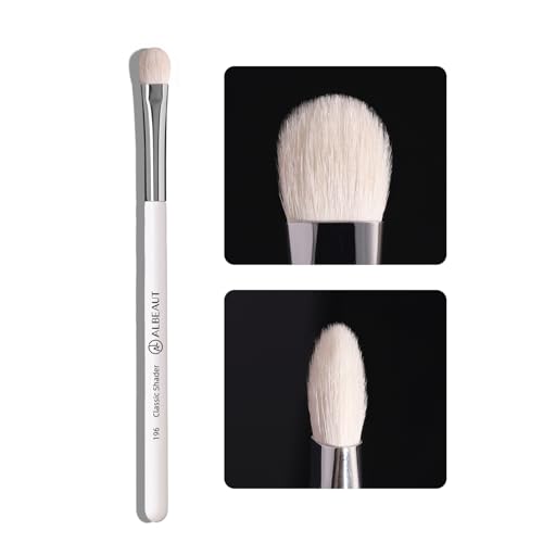 Image 1 of Default Title for the product ALBEAUT Eye Shadow Brush For Shading, Dense & Soft Eyeshadow Applicators for Smokey Eyes Makeup, Powder Eye Shadow Blender (196 Classic Shader)