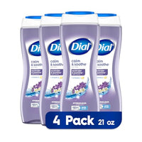 Thumbnail for Image 1 of Default Title for the product Dial Body Wash, Lavender & Jasmine, 21 Ounce (Pack of 4)