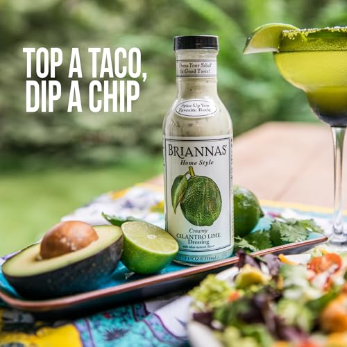Image 4 of BRIANNAS Home Style Creamy Cilantro Lime Dressing, Gluten Free, 2 Pack