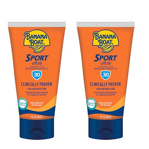 Image 1 of Default Title for the product Banana Boat Sport Ultra Sunscreen Lotion SPF 30 Travel Size 3oz Twin Pack