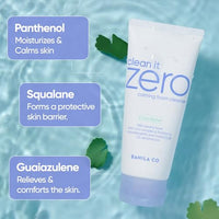 Thumbnail for Image 3 of BANILA CO Clean It Zero Calming Foam Cleanser - CICA Foam (5.07 fl oz)
