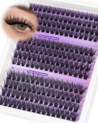 Thumbnail for Image 1 of Default Title for the product EYDEVRO Wispy Lash Clusters Natural Eyelash Clusters DIY Lash Extensions