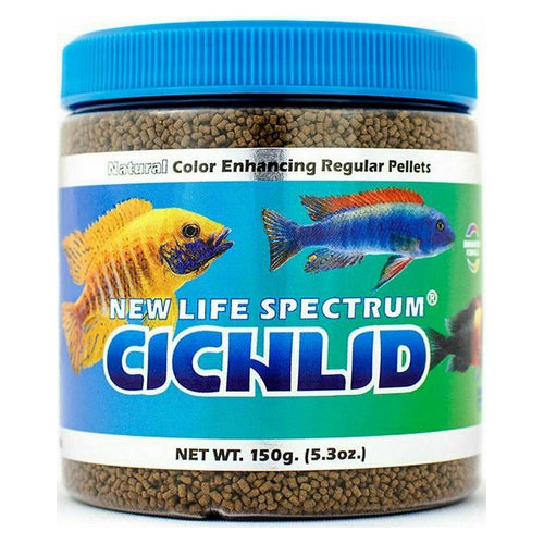Cichlid Food Regular Sinking Pellets 150 g by New Life Spectrum