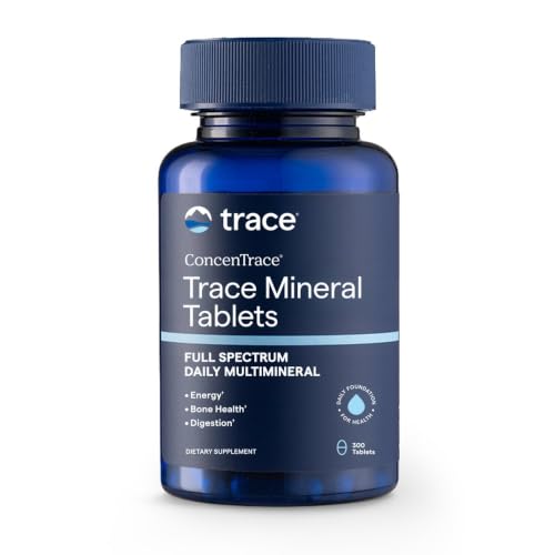 Image 1 of 300 Count (Pack of 1) for the product Trace Minerals ConcenTrace Ionic Trace Mineral Tablets, 300 Tablets