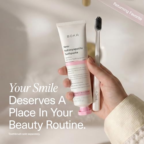 Image 3 of Boka Toothpaste - Nano Hydroxyapatite Toothpaste, Fluoride Free Toothpaste