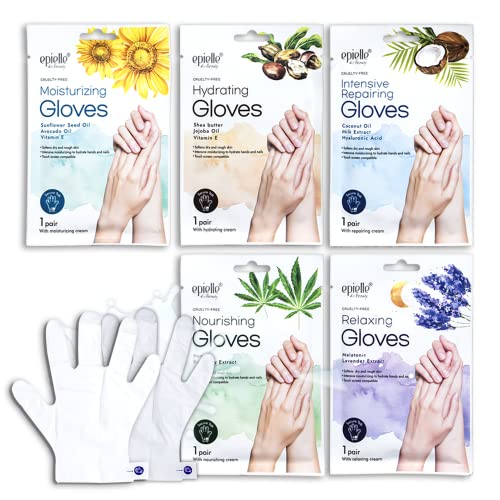 Image 1 of Default Title for the product Epielle Assorted Hand Mask 5 Pairs