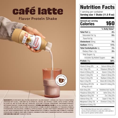 Image 5 of Premier Protein ?? High Protein Shake 30g, Cafe? Latte, 6 Pack