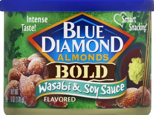 Image 4 of Blue Diamond Almonds Bold Wasabi & Soy Sauce 6 Oz Pack of 2