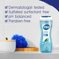 Thumbnail for Image 3 of Dial Body Wash, Spring Water, Hydraclean Complex, 16 fl oz, 4 count