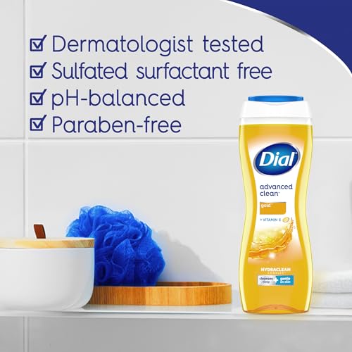 Image 6 of Dial Body Wash Advanced Clean Gold 16 fl oz Pack of 6
