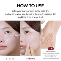 Thumbnail for Image 7 of Dr.Melaxin Peel Shot Glow Rice Peeling Ampoule Duo Daily Soft Exfoliating Face and Body Scrub