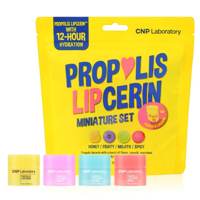 Image 1 of Default Title for the product CNP Propolis Lipcerin Mini Set, 4 Flavors, 0.15 fl.oz. x 4ea