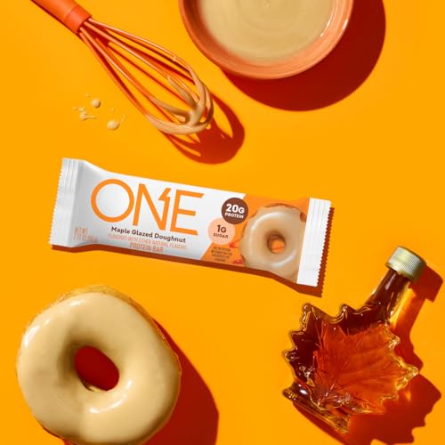 Image 3 of ONE Maple Glazed Doughnut Protein Bars, 20g Protein, Gluten Free, 12 ct