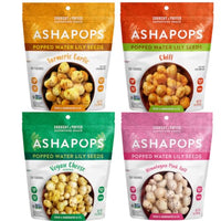 Thumbnail for Image 2 of 1 Ounce (Pack of 4) for the product AshaPops Popped Water Lily Seeds Variety Pack, Pack of 12