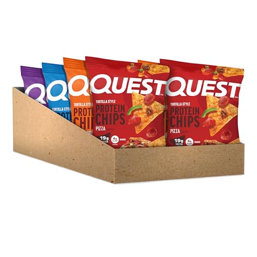 Image 3 of Quest Nutrition Tortilla Style Protein Chips, Salty Snack Variety Pack, 1.1 oz (Pack of 8)