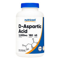Thumbnail for Nutricost D-Aspartic Acid Capsules 3000 Mg 180 Count