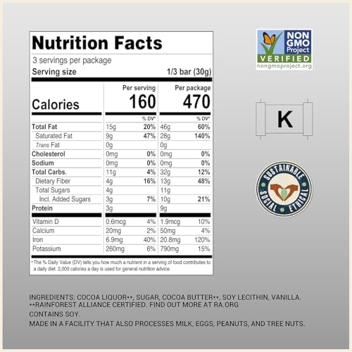 Image 2 of Chocolove Extreme Dark Chocolate Bars 3.2 oz Bar (12 Pack)