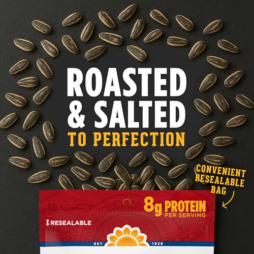 Image 5 of DAVID SEEDS Roasted and Salted Bar-B-Q Jumbo Sunflower Seeds, 5.25 oz, 12 Pack