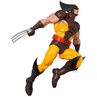Thumbnail for Image 4 of Medicom Toy MAFEX Wolverine Brown Comic Ver. Painted Action Figure 5.7 inches