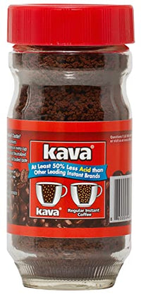 Thumbnail for Image 3 of Kava Low Acid Instant Coffee, Acid Neutralized, 4 Ounce Glass Jar