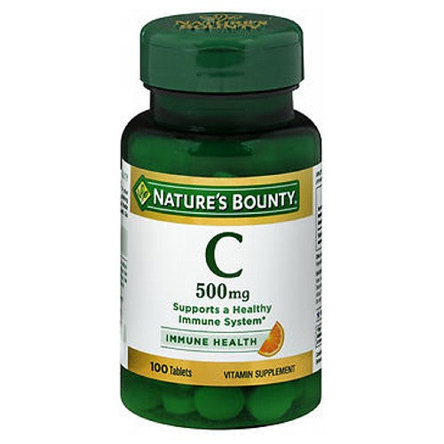 Nature's Bounty Vitamin C 500 mg 100 tabs