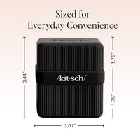 Thumbnail for Image 6 of Kitsch 2-Compartment Travel Soap Case – TSA-Approved Bar Soap Holder