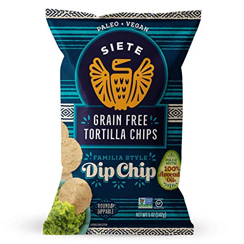 Image 1 of Sea Salt Dip Chip / 5 Ounce (Pack of 1) for the product Siete Tortilla Chips